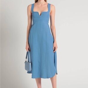 Stella McCartney Sky Blue Midi Dress